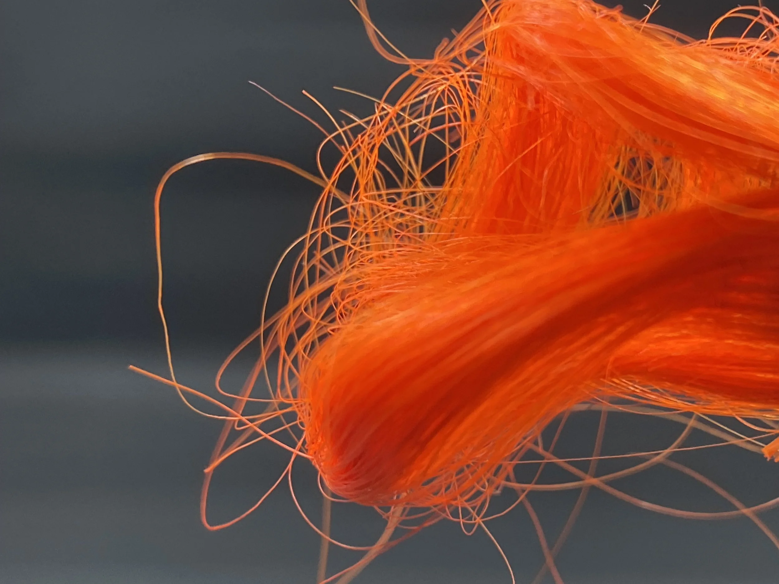 LITHIUM - UV REACTIVE Red Orange Semi Permanent Hair Dye — Cosmic Void